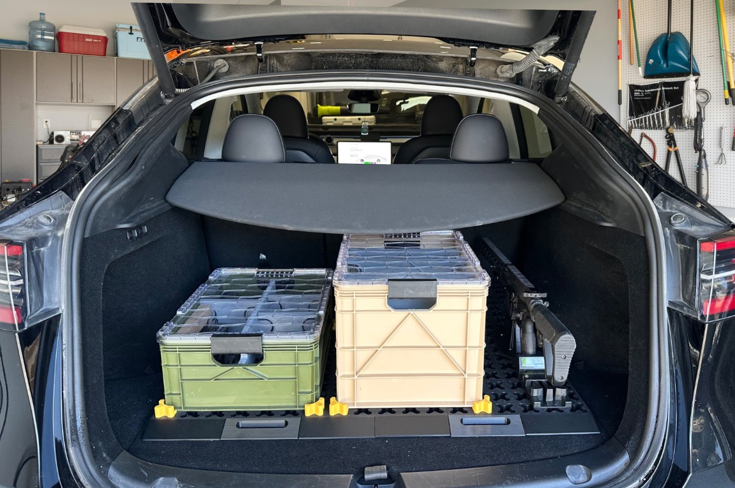 The Best Modular Storage Solution for Your 2024 Tesla Trunk