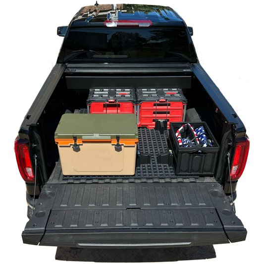 Tmat Truck Bed Organizer Slide Out Mat | Universal Fit for Long Beds 8' to 8'2"