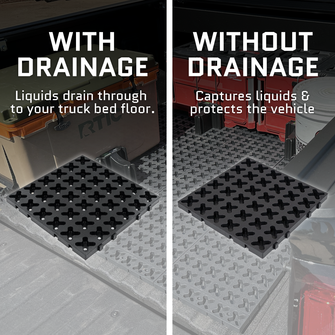 Tmat Truck Bed Organizer Slide Out Mat | Jeep Gladiator