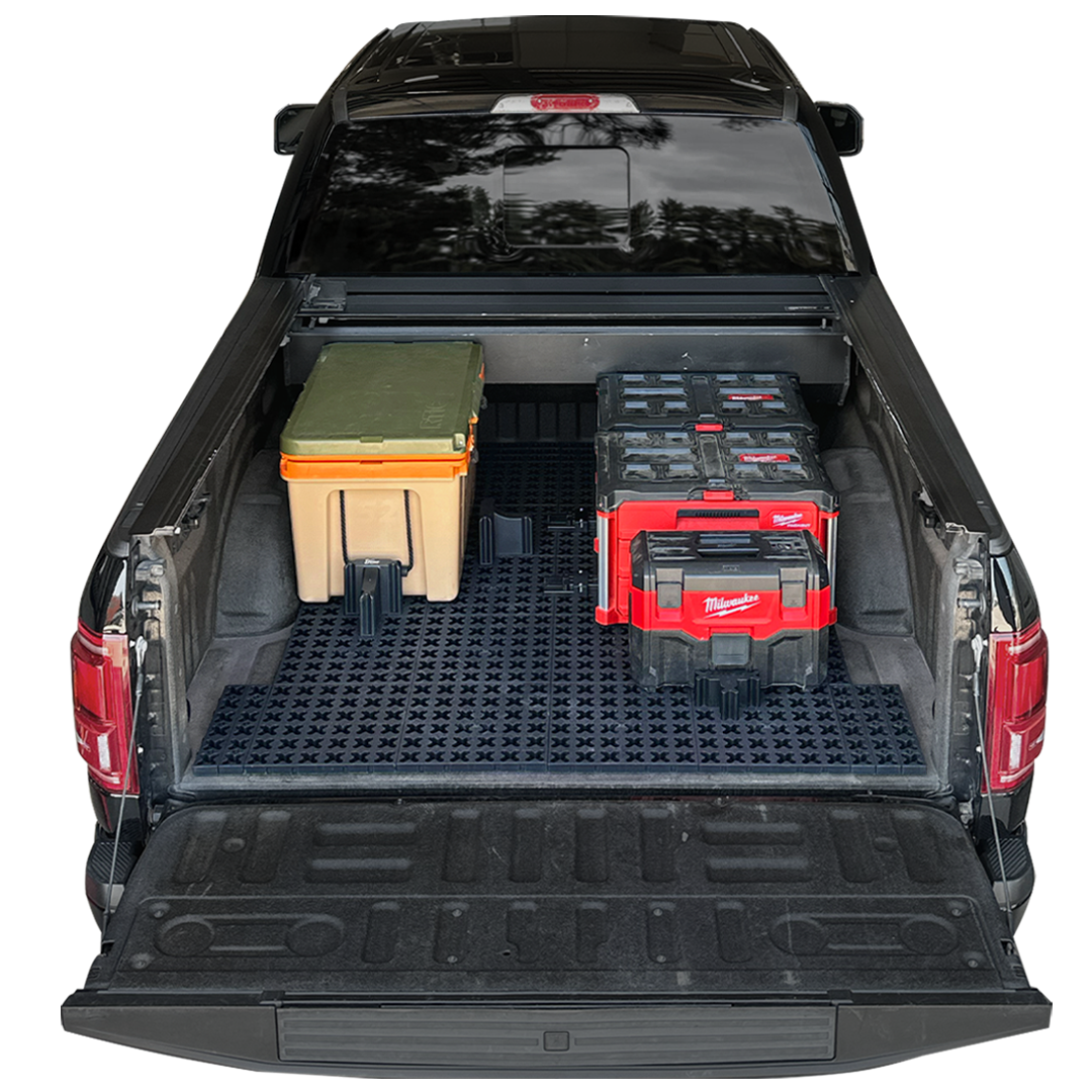 Tmat Truck Bed Organizer Slide Out Mat | Ford F150 Short Bed