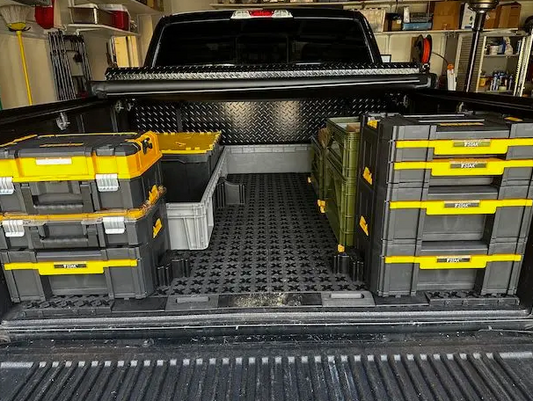 Level Up Your F-150 Tool Arrangement with Tmat and DeWalt TSTAK