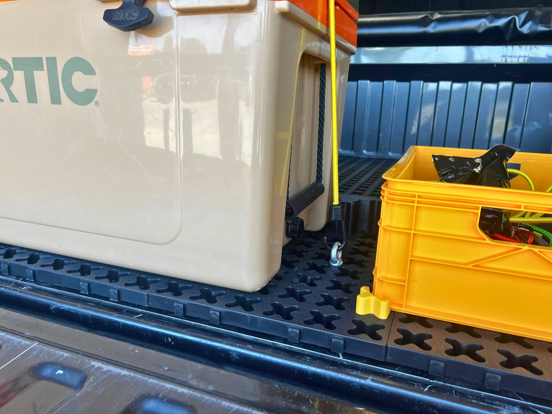 DIY Mounting Retainer Transforms Truck Bed Organization