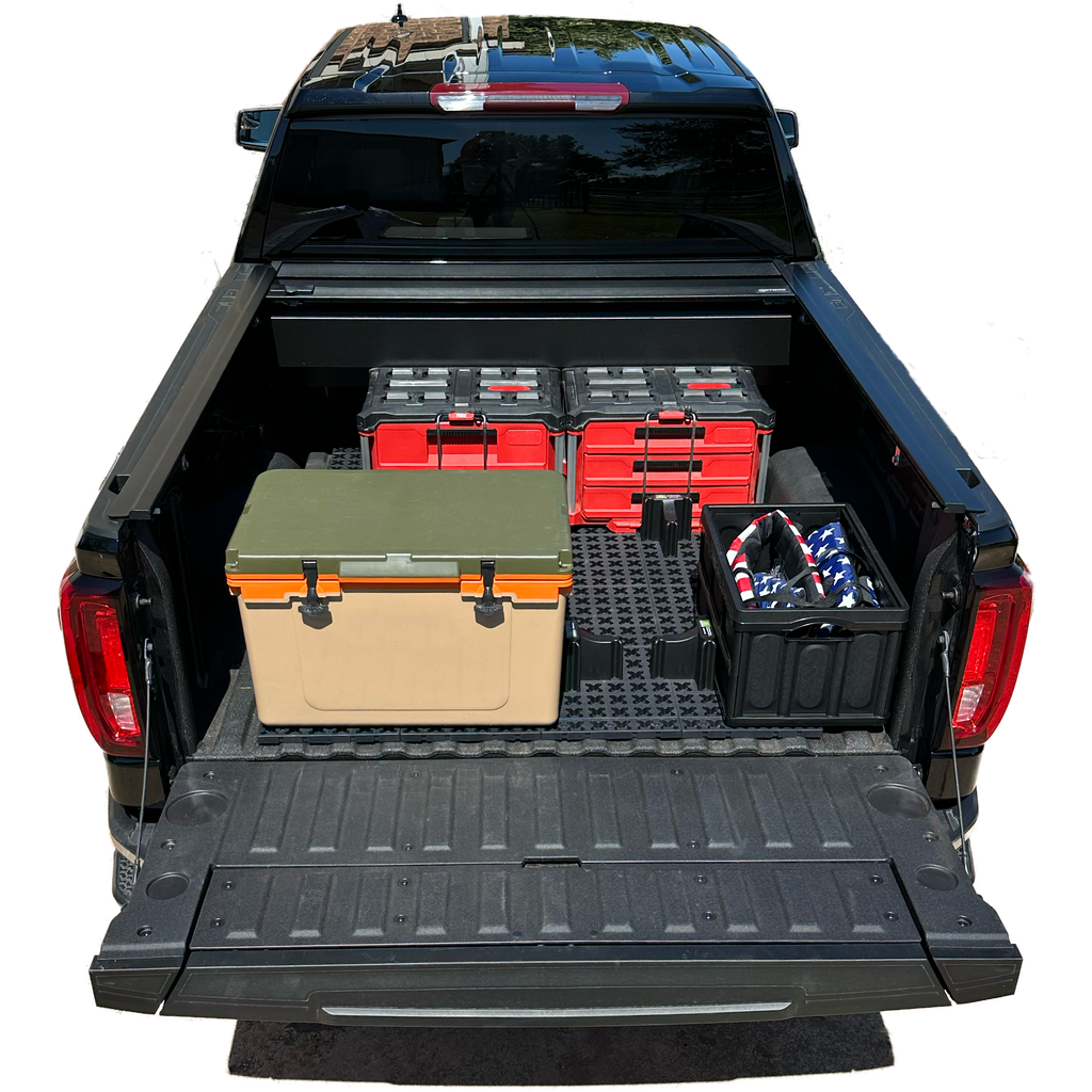 Tmat Truck Bed Organizer Slide Out Mat | Ford F150 Short Bed
