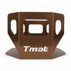 Tmat 5-Gallon Bucket Holder with Tmat Anchors - Brown