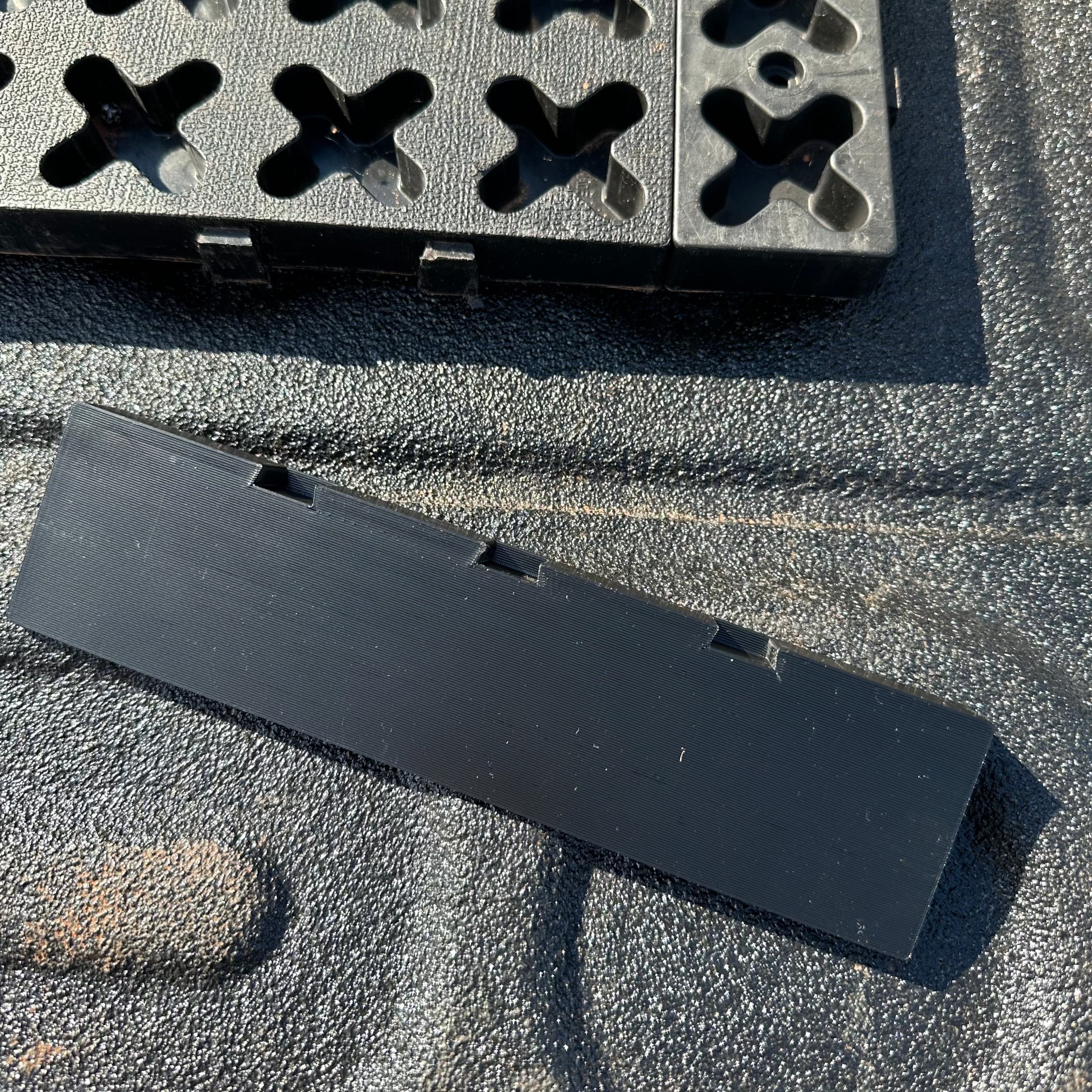 Tmat Ramp Edge - 8" - Gray (Single)