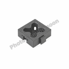 2" x 2" Tmat Square - Gray (2-Pack)