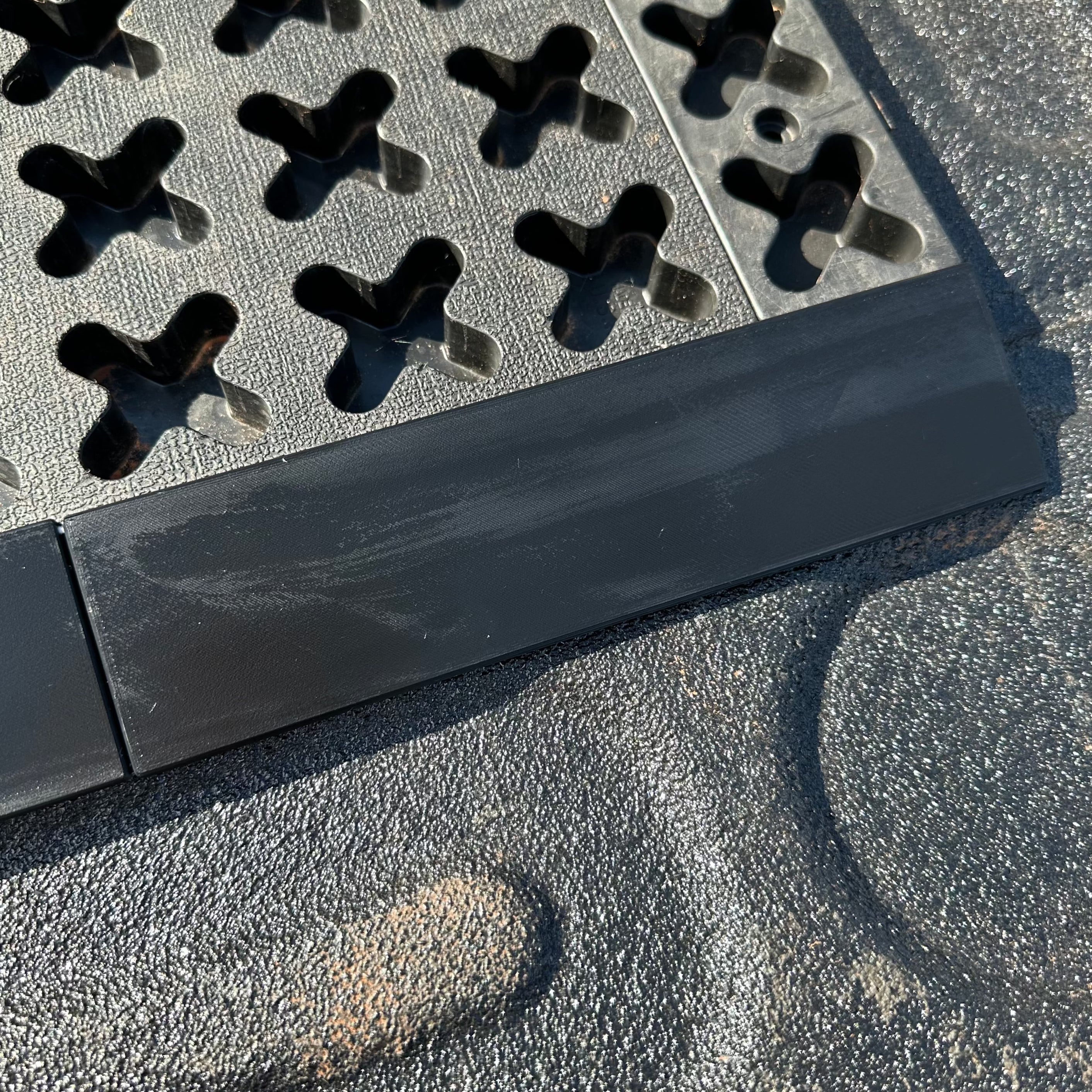 Tmat Ramp Edge - 8" - Gray (Single)