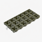 6" x 12" Tmat Panels - Green (Case of 34)