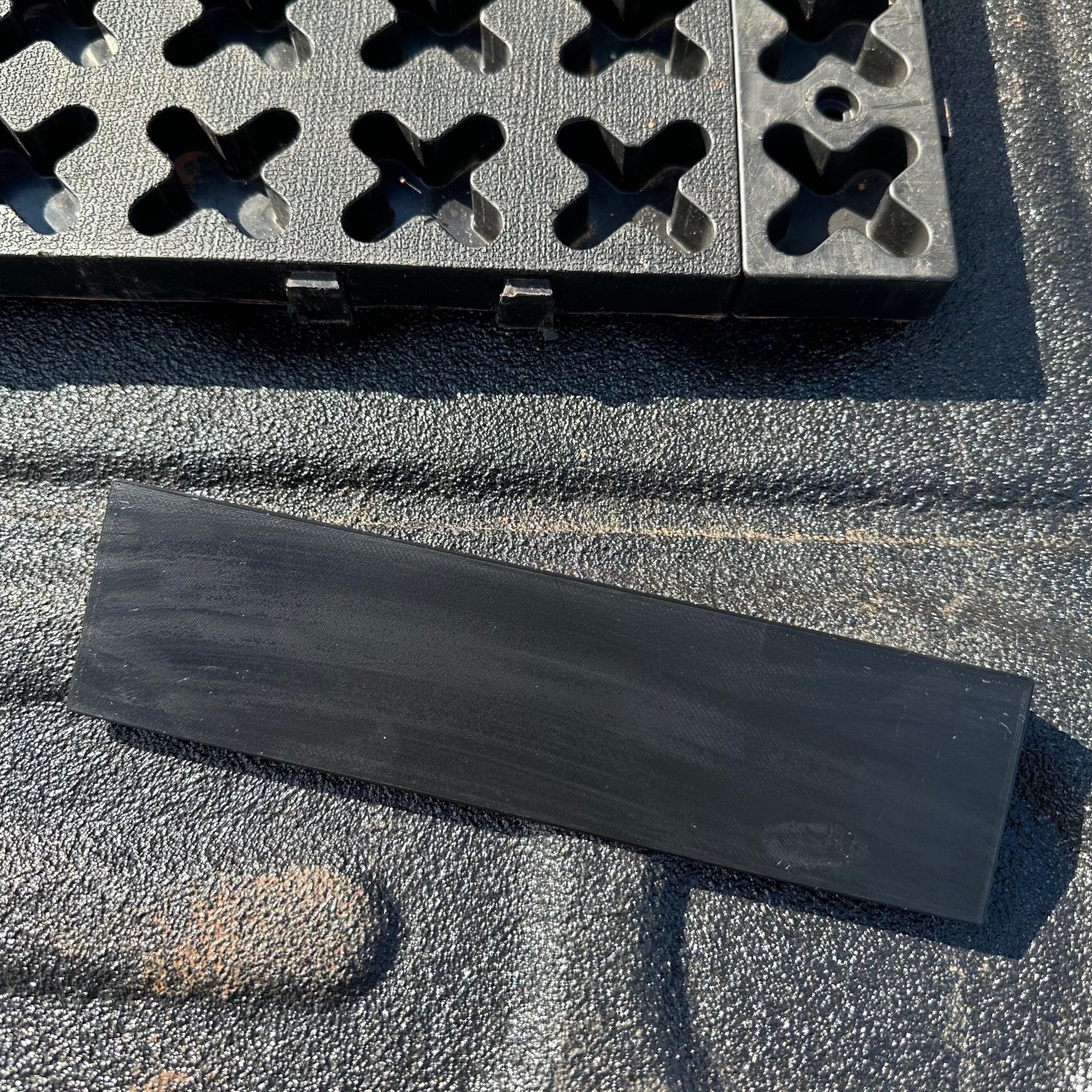 Tmat Ramp Edge - 8" - Gray (Single)