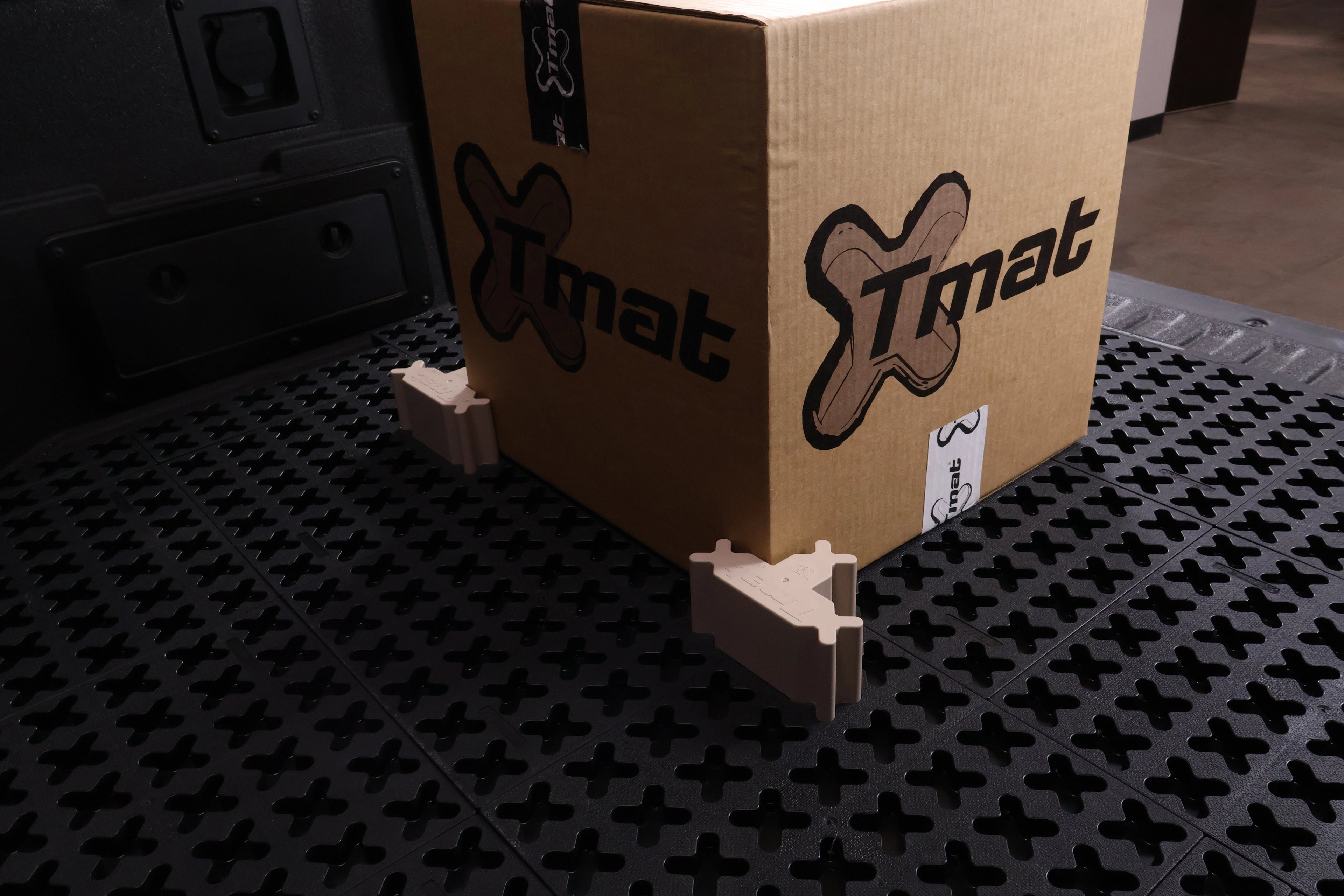 Tmat Tight-fit Stout Stationary Blockers - Tan (2-Pack)