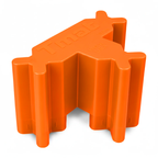 Tmat Tight-fit Stout Stationary Blockers - Orange (2-Pack)