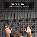 Tmat Truck Bed Organizer Slide Out Mat | Universal Fit for Long Beds 8' to 8'2"