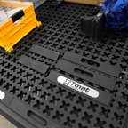 Tmat Handles & Ramp Edge Kit - 48" Total Length (fits Midsize & Compact Truck Kits) - Tan