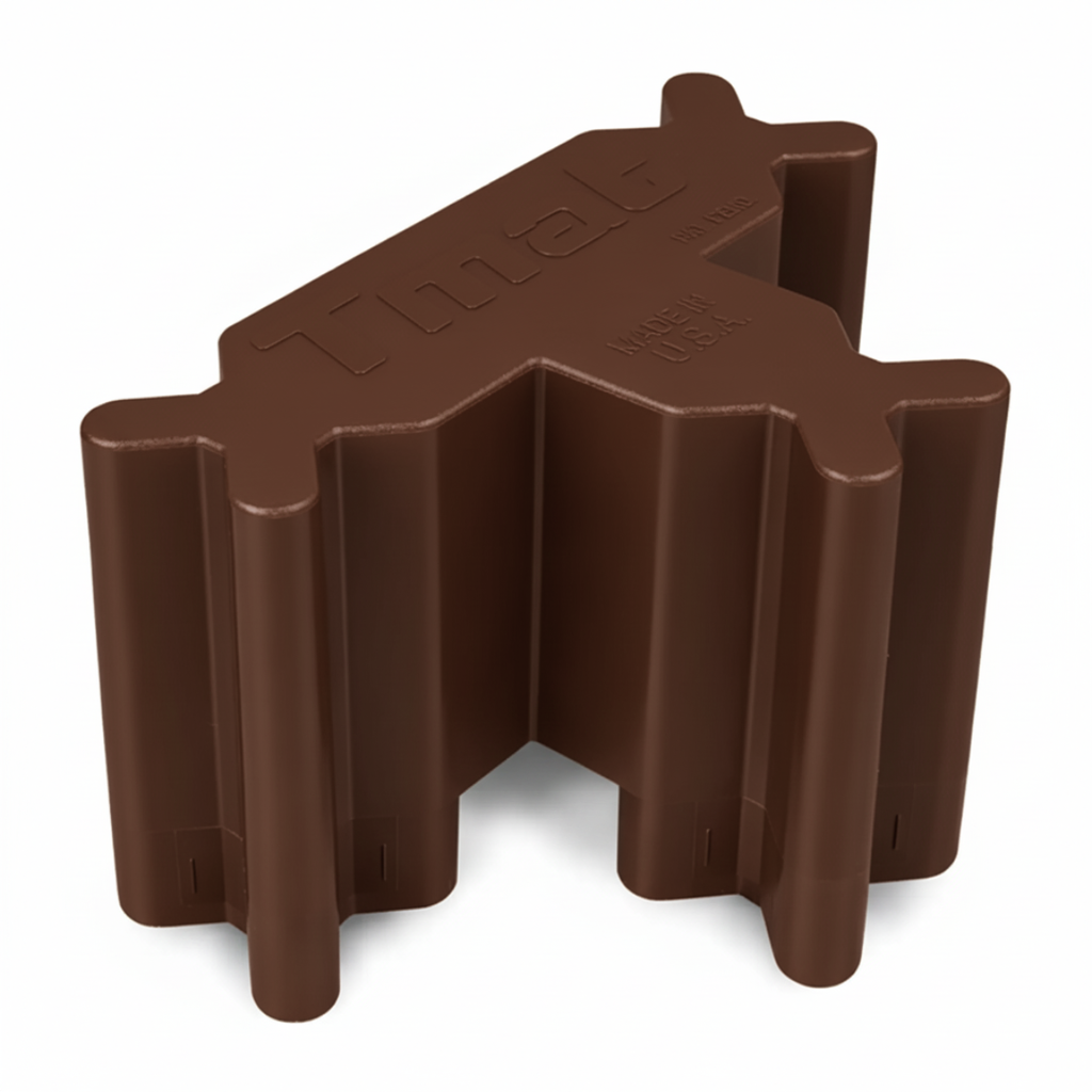 Tmat Tight-fit Stout Stationary Blockers - Brown (2-Pack)