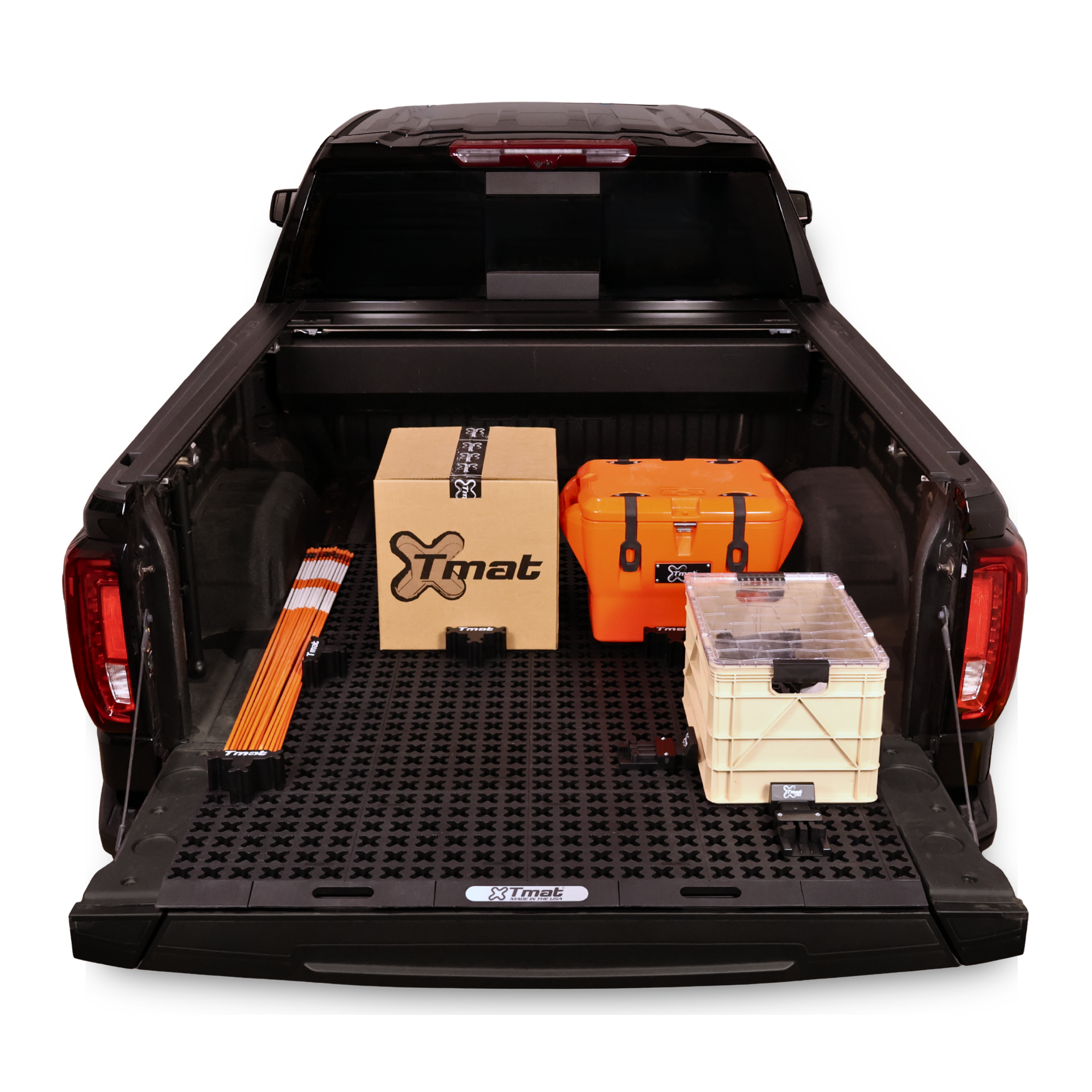 Tmat Truck Bed Organizer Slide Out Mat | GMC Sierra 1500 Short Bed