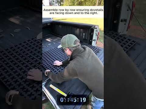 Tmat 4' x 4' Cargo Organization System (for SUVs and others)