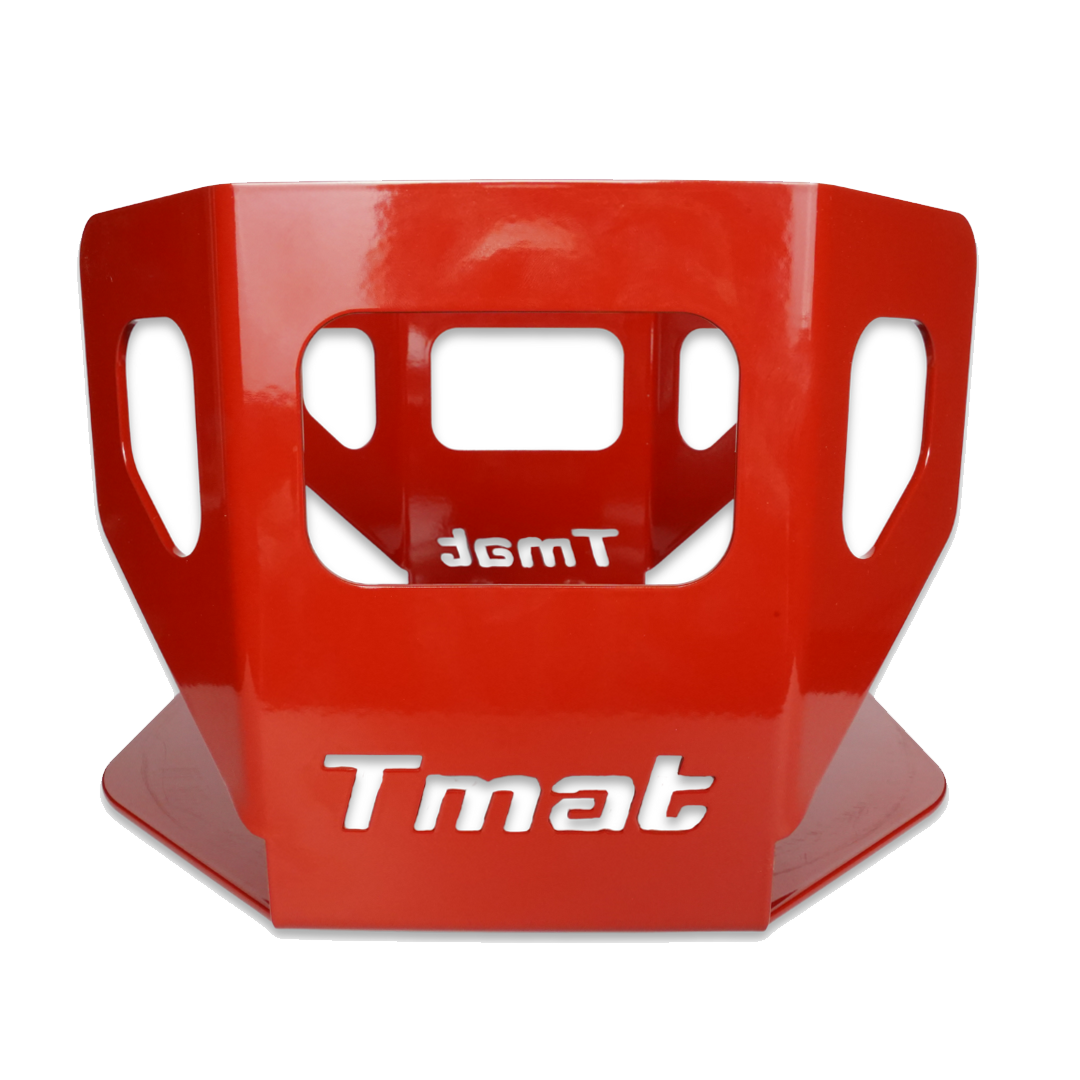Tmat 5-Gallon Bucket Holder with Tmat Anchors - Red