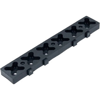 12" x 2" Tmat Interlocking Strips - Four Connectors With Drainage (Set of 2)